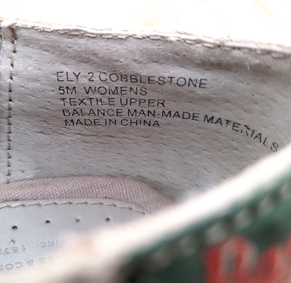 G.H. Bass Ely 2 Cobblestone Oxford Shoes Tan Canvas Size 5 - Picture 10 of 10